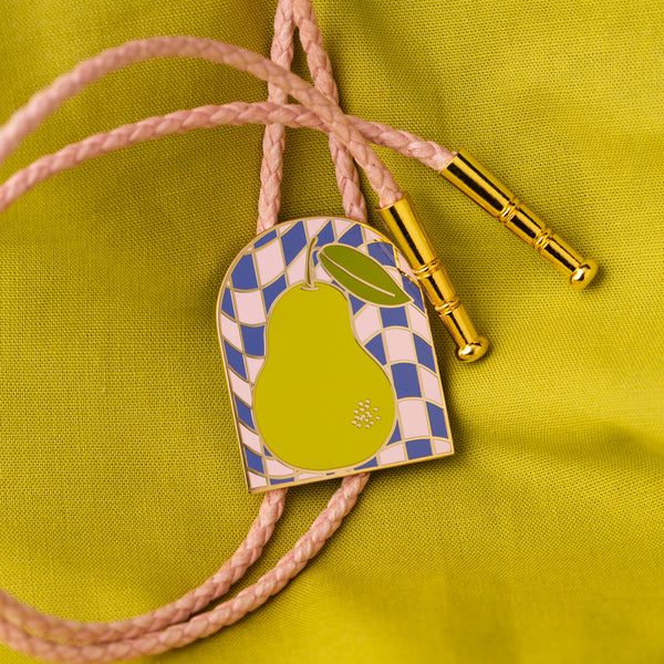 Pear Arch Bolo Tie