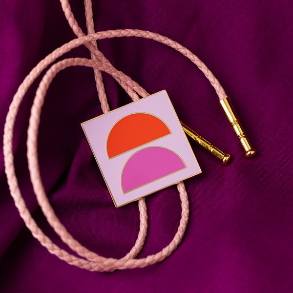 Double Arch Bolo Tie