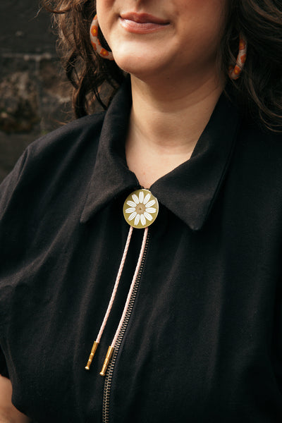 Chamomile Bolo Tie