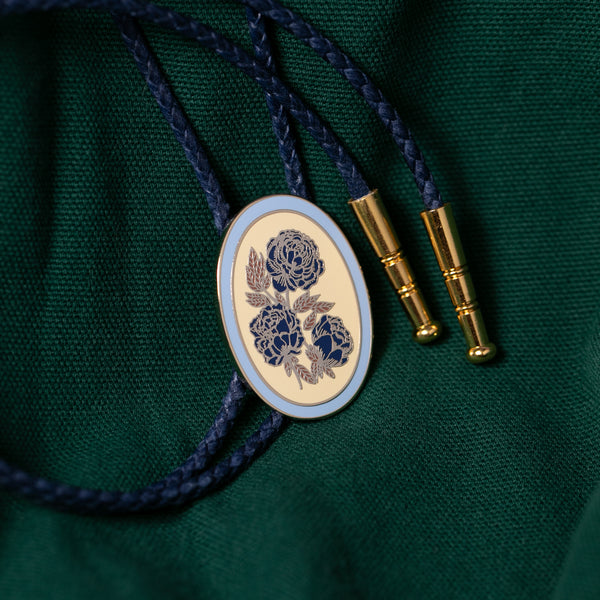 Rose Bolo Tie with Crush