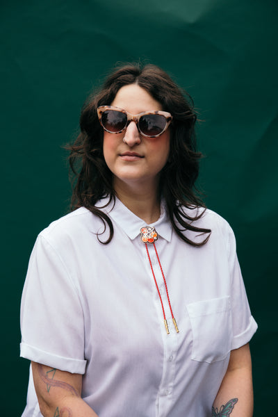 Tomato Bolo Tie with Crush