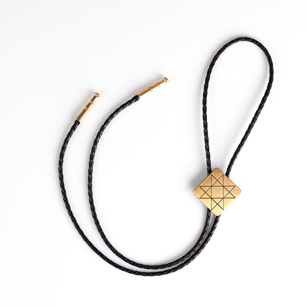 Sawtooth Star Bolo Tie