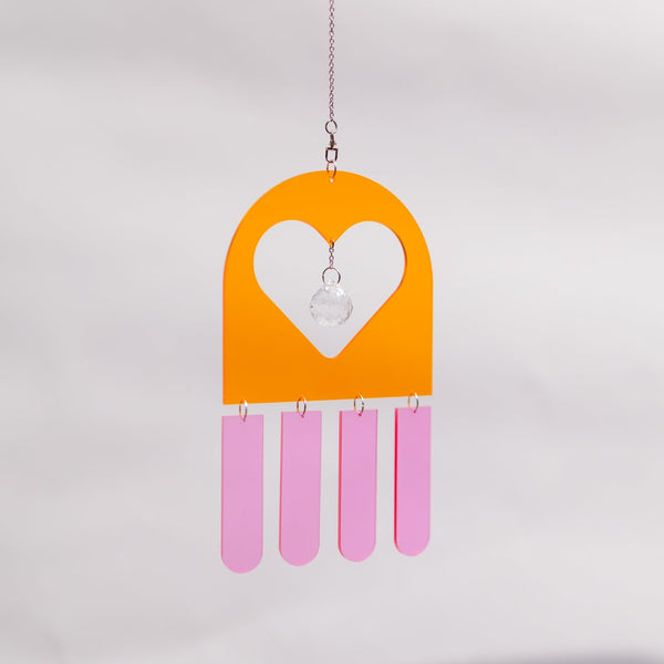 Acrylic Suncatcher - Small Heart