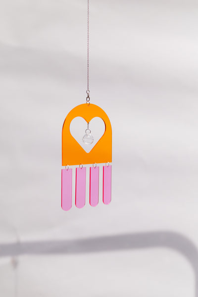 Acrylic Suncatcher - Small Heart