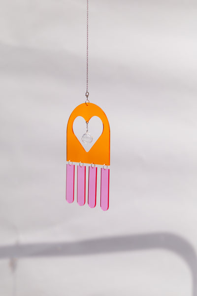 Acrylic Suncatcher - Small Heart