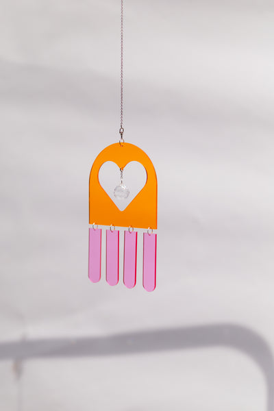 Acrylic Suncatcher - Small Heart