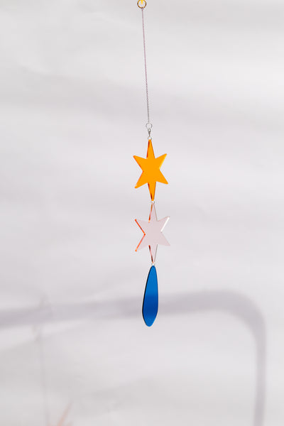 Starry Drop Acrylic Suncatcher
