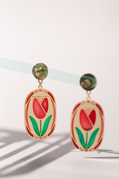 Tulip Translucent Earrings