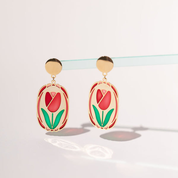 Tulip Translucent Earrings