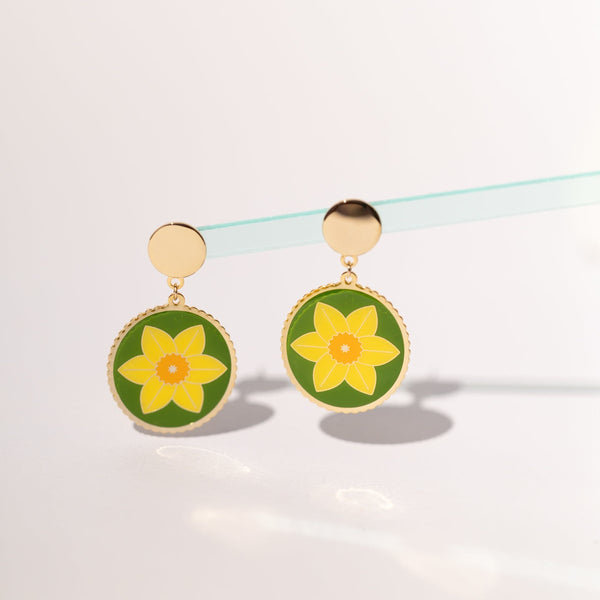 Daffodil Earrings