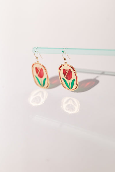 Tulip Translucent Earrings