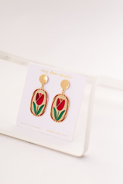 Tulip Translucent Earrings