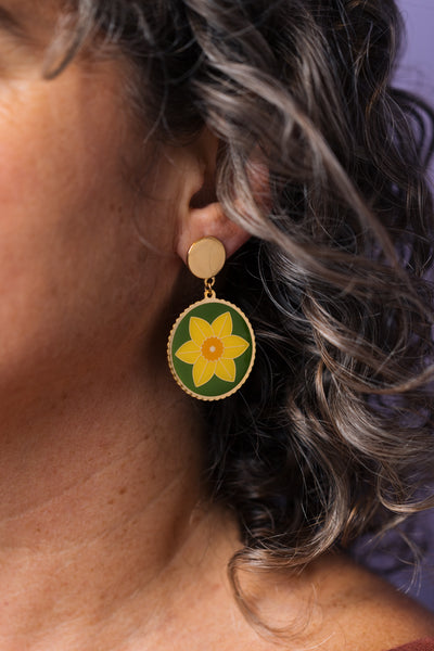 Daffodil Earrings