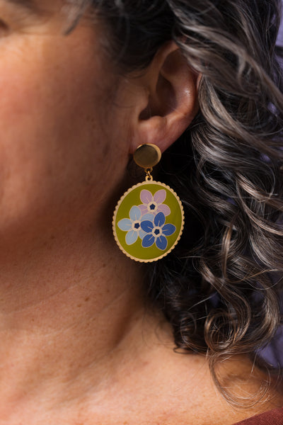 Forget Me Not Earrings