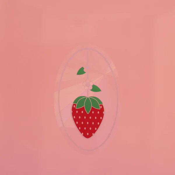 Sun Catcher Decal - STRAWBERRY