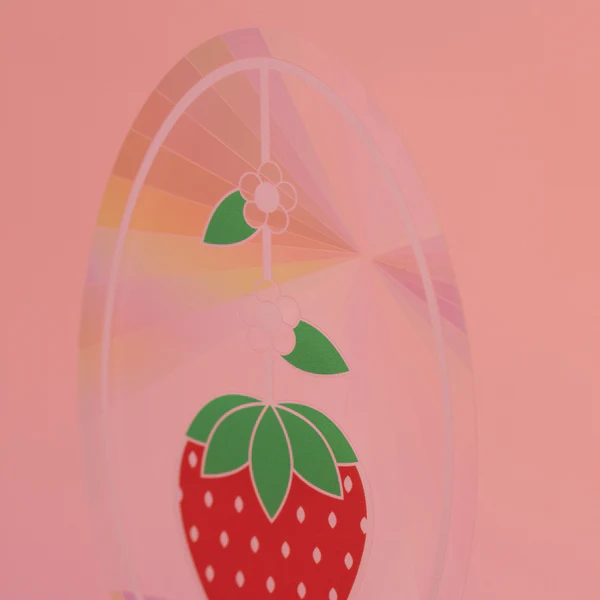 Sun Catcher Decal - STRAWBERRY