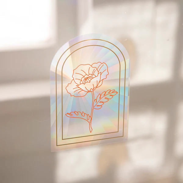 Sun Catcher Decal - POPPY