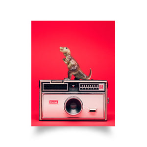 Red Camera T-Rex