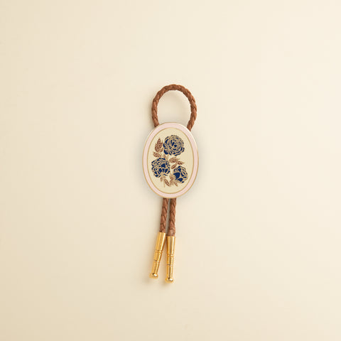 Rose Bolo Tie with Crush