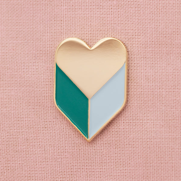 Heart Shadow Pin