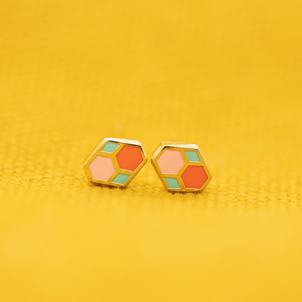 Mini Studs - Hex Tile