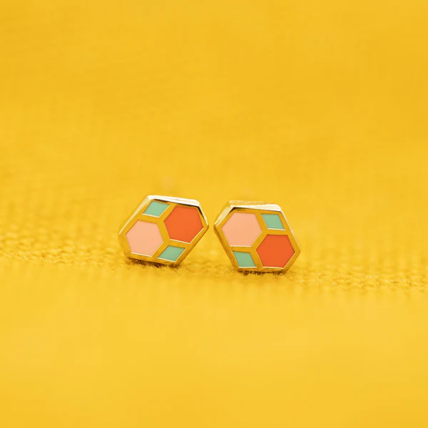 Mini Studs - Hex Tile