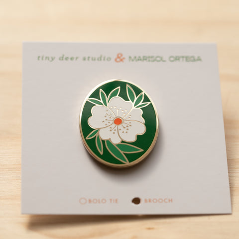 Floral Pin with Marisol Ortega