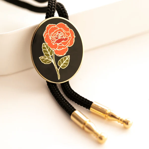 Rose Bolo Tie with Natelle Quek