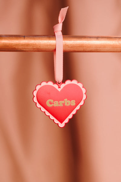 Custom Engraved Ornament - Scalloped Heart