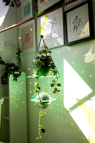 Disco Planet Plant Hanger