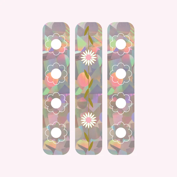 Sun Catcher Decal - Daisy Chain Set