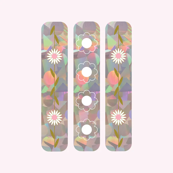 Sun Catcher Decal - Daisy Chain Set