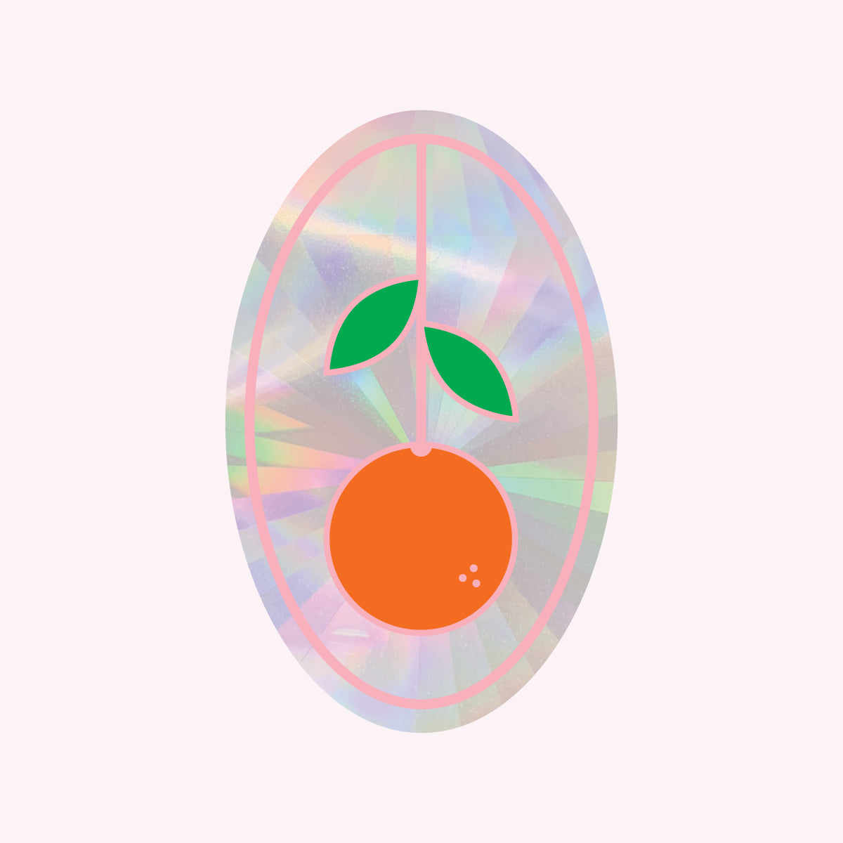 Sun Catcher Decal - ORANGE