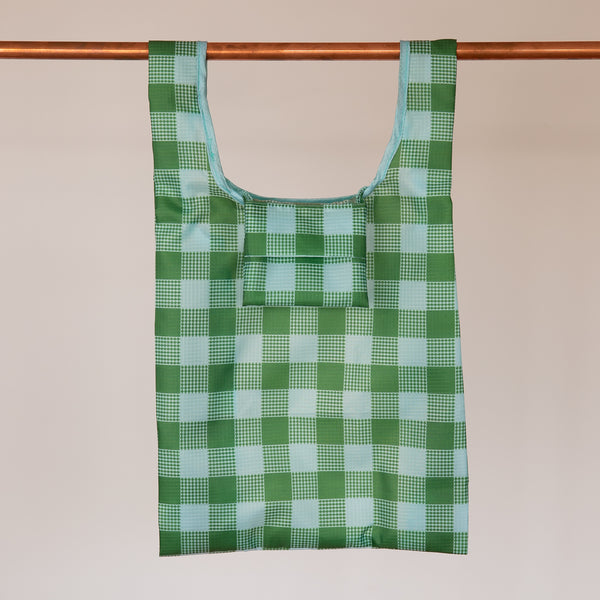 Tuck Tote Bag - Picnic Plaid