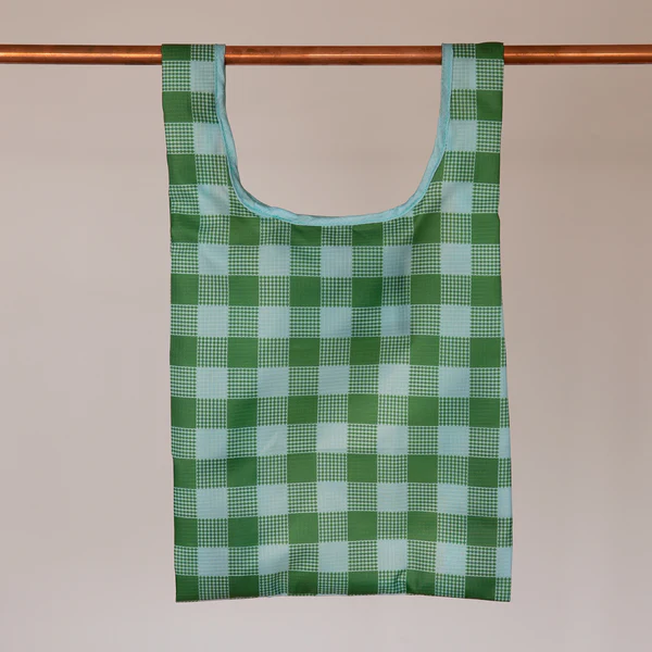 Tuck Tote Bag - Picnic Plaid